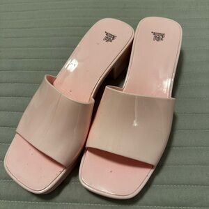 Wild fable Pink Women's Slide Sandals